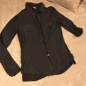 Converse One Star Blouse, Size S, dark charcoal